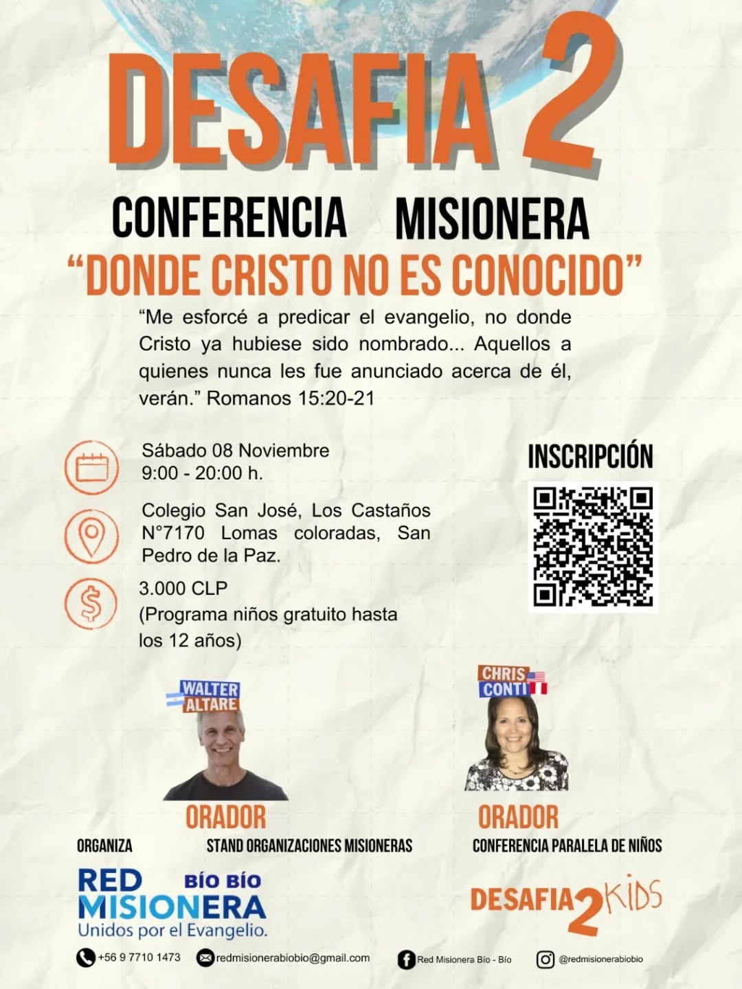 Conferencia Misionera Desafia2